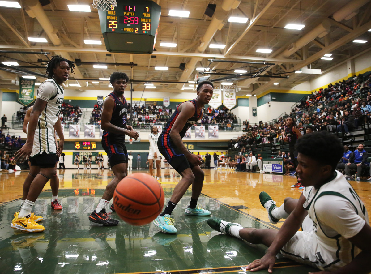 Duncanville DeSoto Texas boys basketball 021023 Brian McLean 22